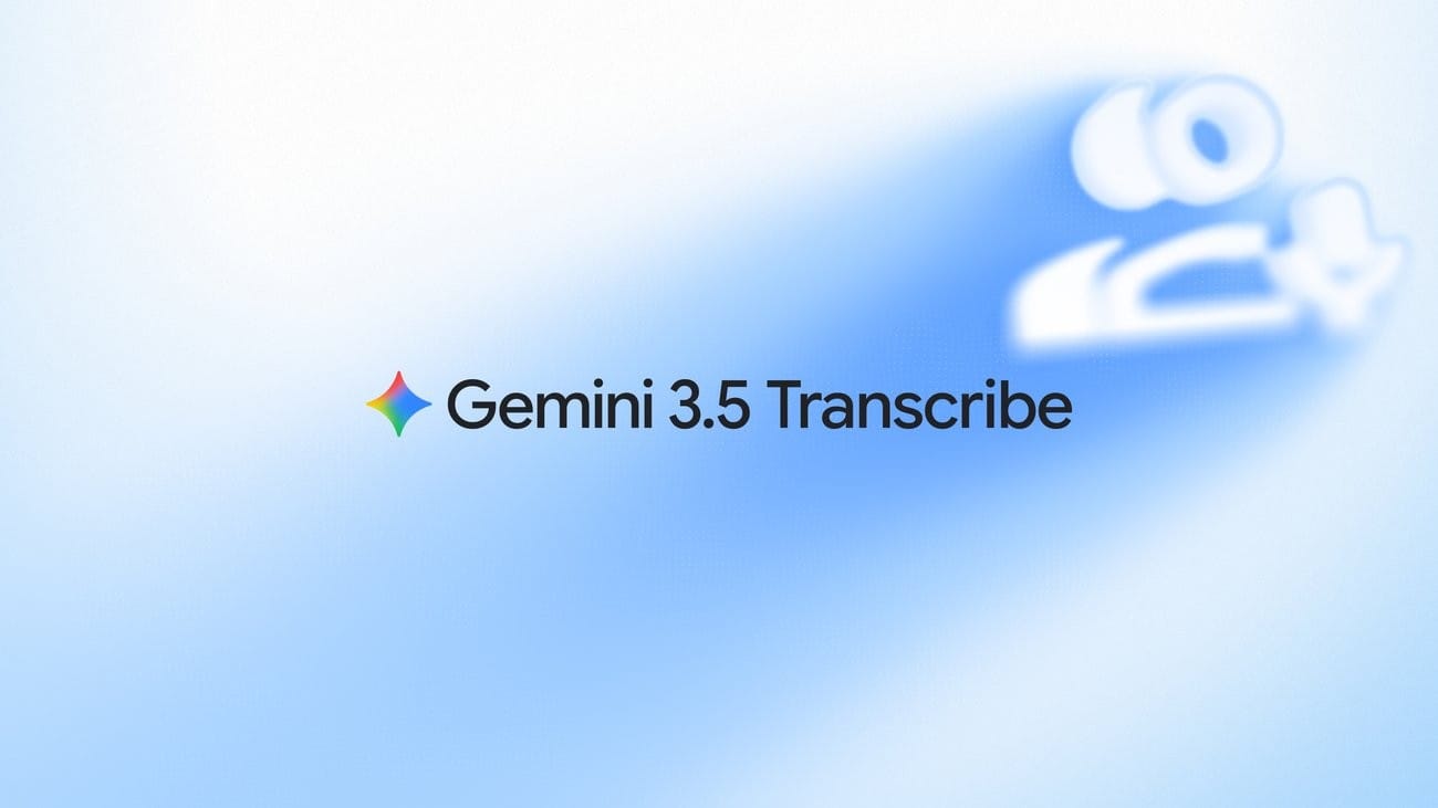 Gemini 3.5 Transcribe Google 공식 블로그 히어로