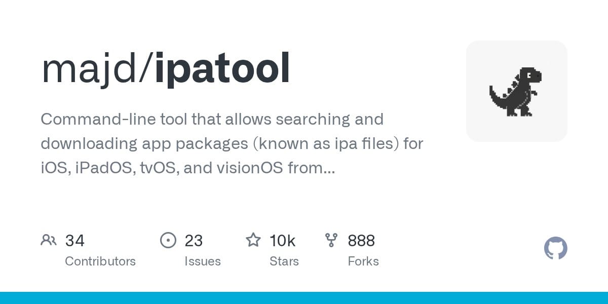 ipatool GitHub social preview