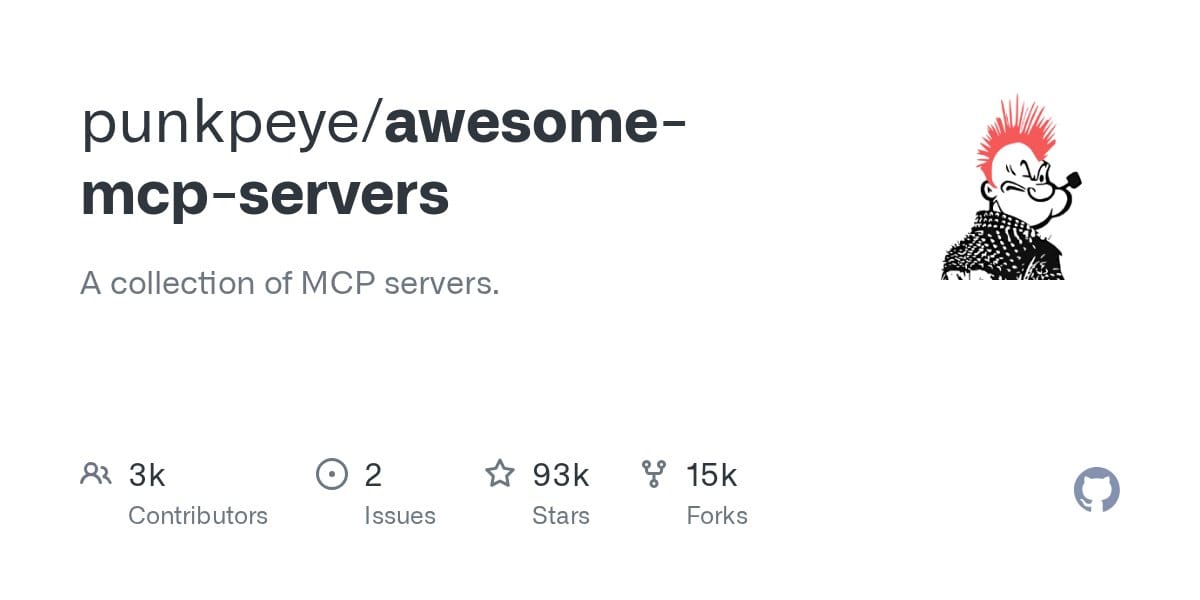 awesome-mcp-servers GitHub social preview