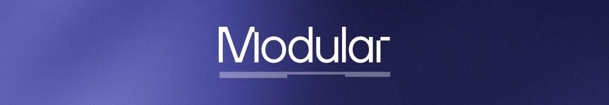 modular/modular GitHub README 배너