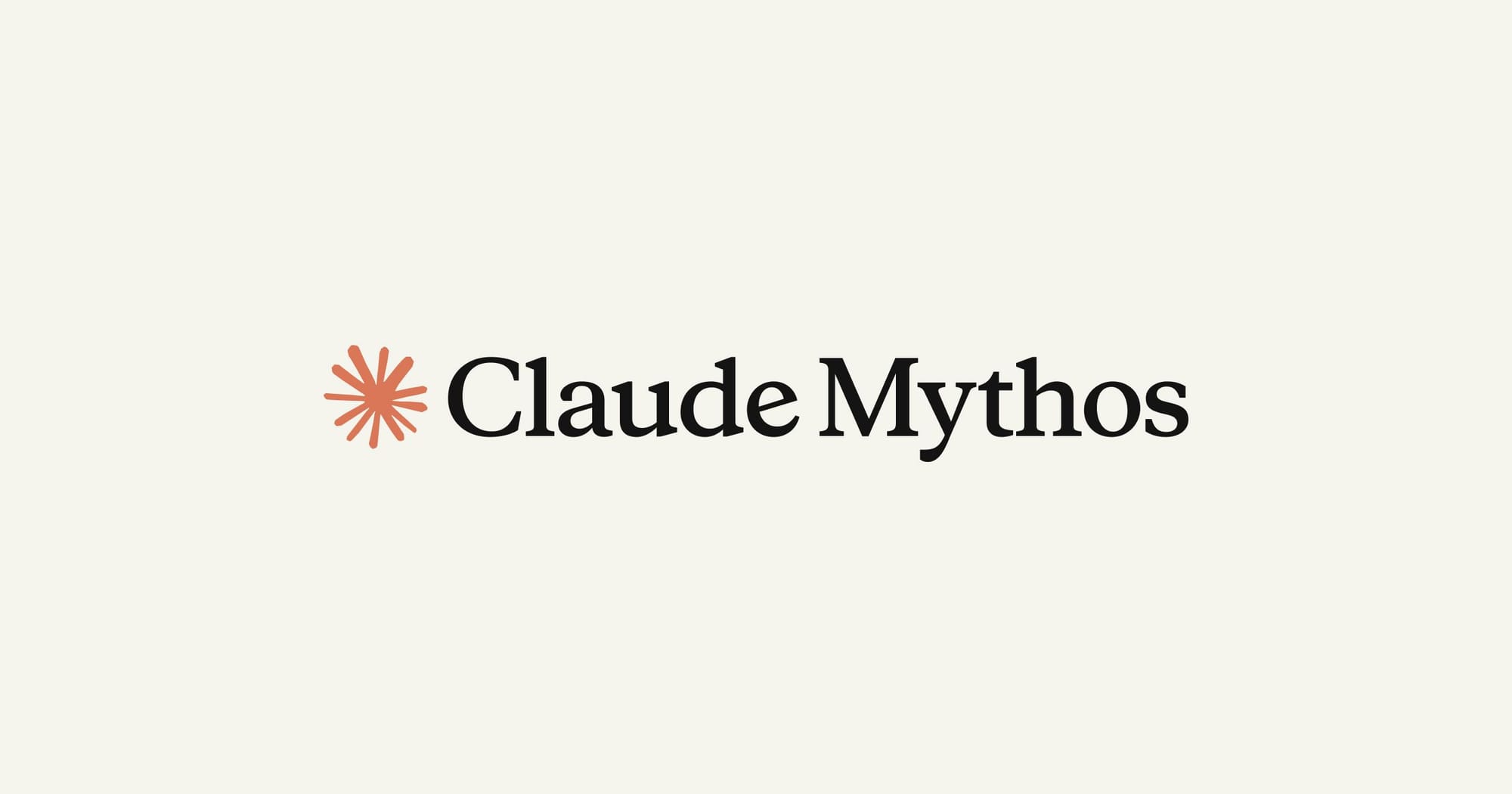 Claude Mythos 공식 워드마크