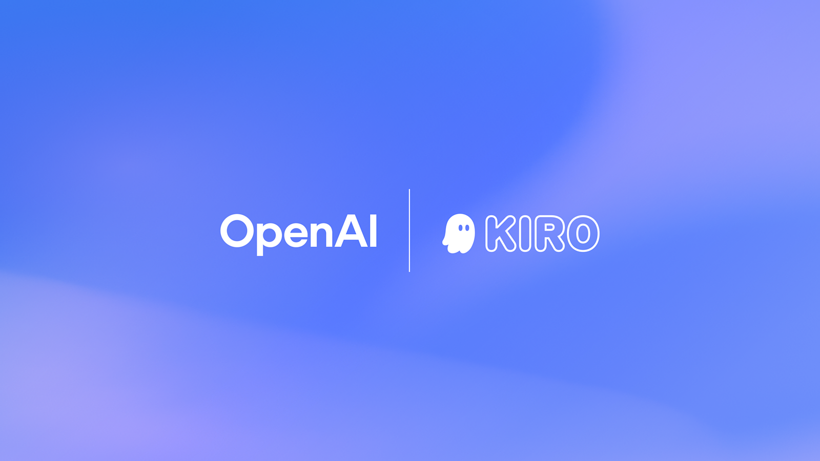 OpenAI와 Kiro 공식 파트너십 로고 조합