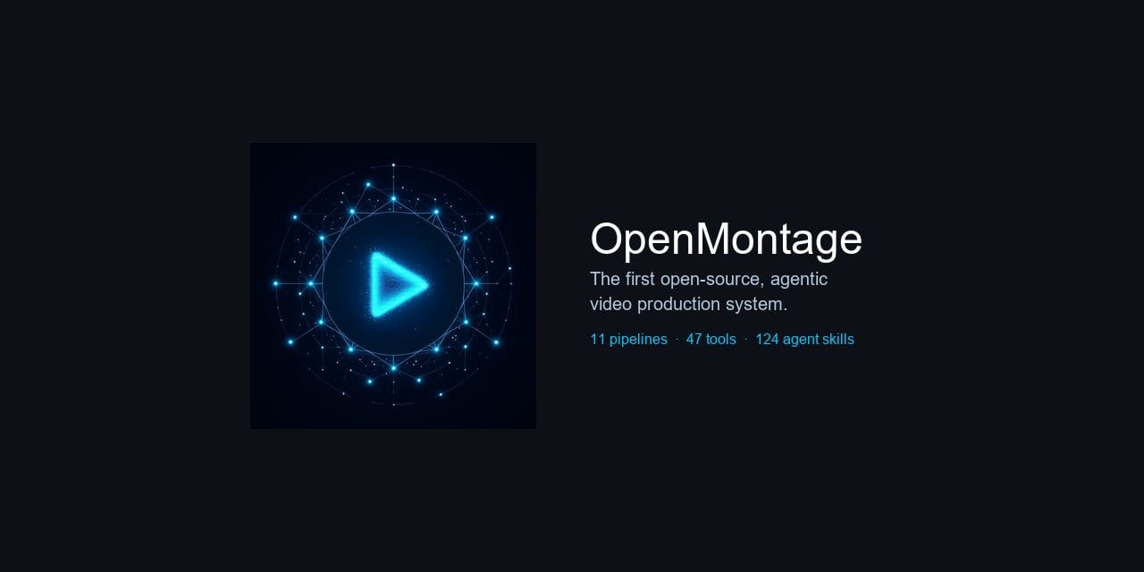 OpenMontage GitHub social preview