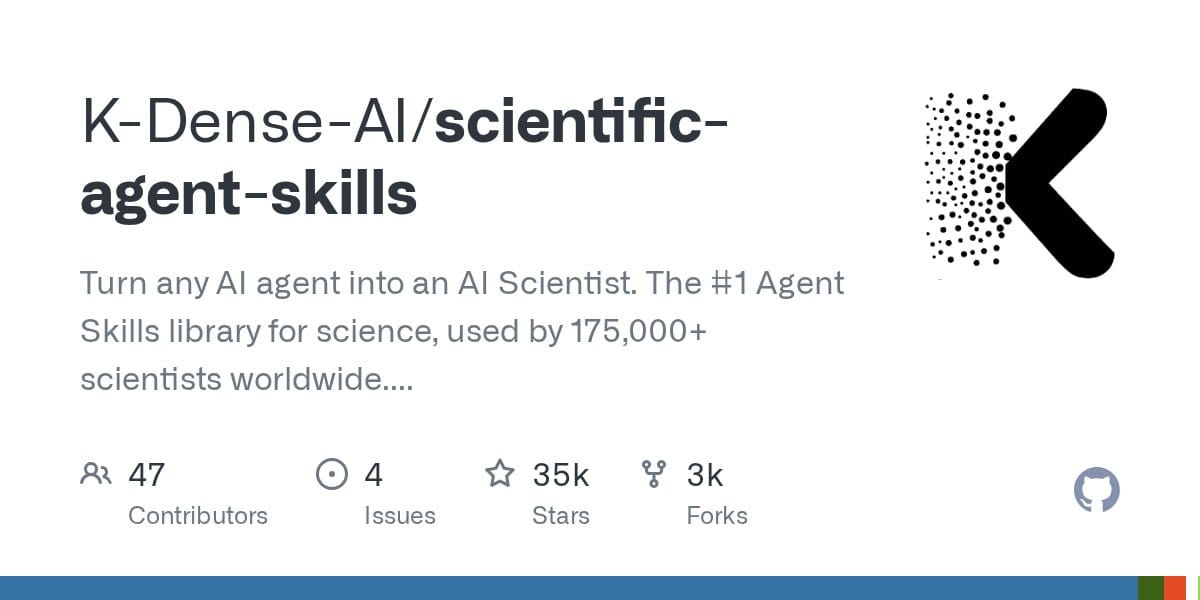 scientific-agent-skills GitHub social preview