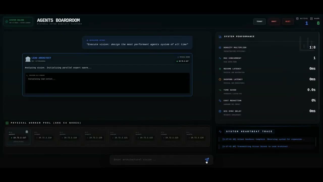 Agent Substrate 데모 대시보드 썸네일