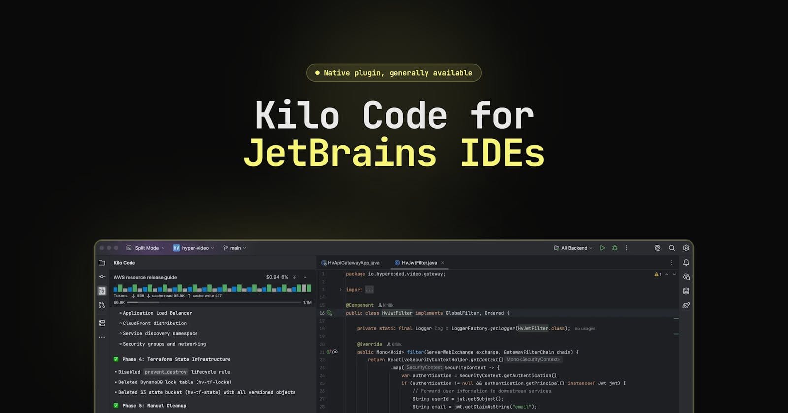 Kilo Code for JetBrains
