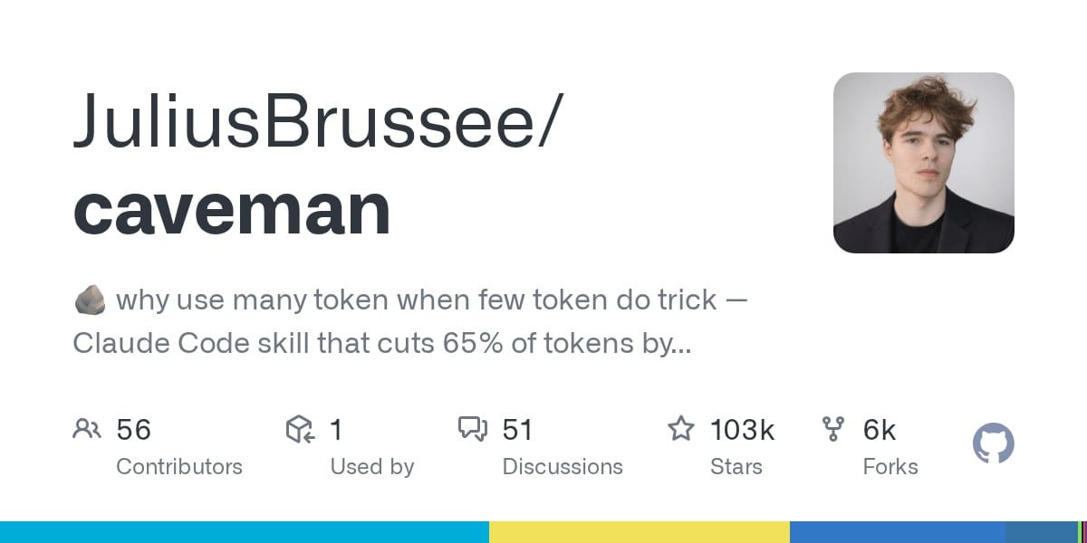 JuliusBrussee/caveman