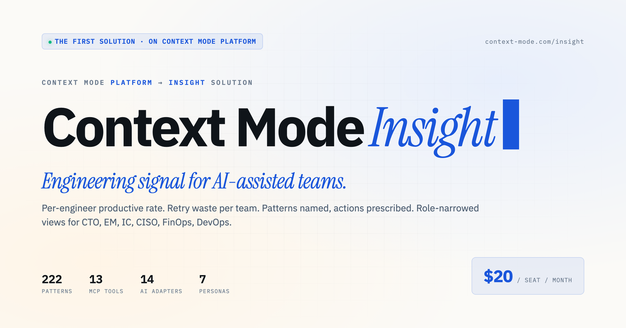 context-mode Insight OG