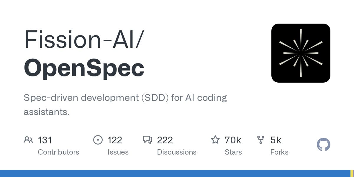 Fission-AI/OpenSpec GitHub OG 카드