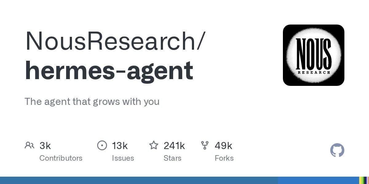 NousResearch/hermes-agent