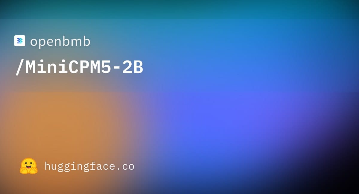 작아도 에이전트다: OpenBMB가 MiniCPM5-2B를 연 이유