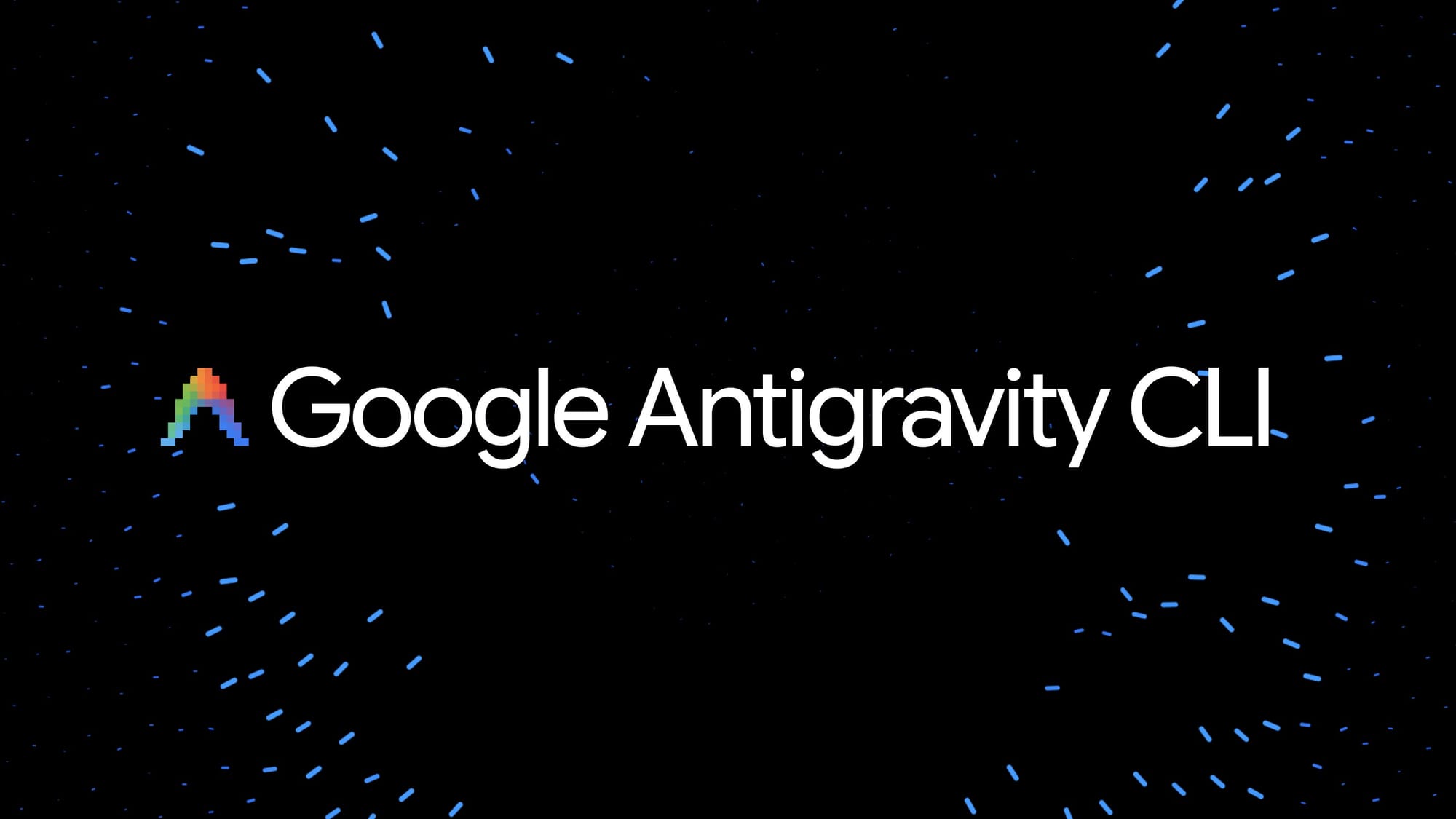 Google Antigravity CLI 공식 블로그 OG