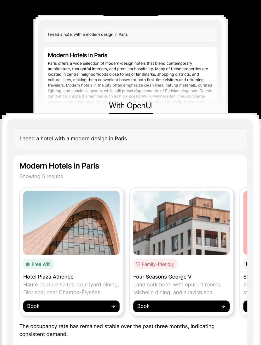 OpenUI 모바일 히어로