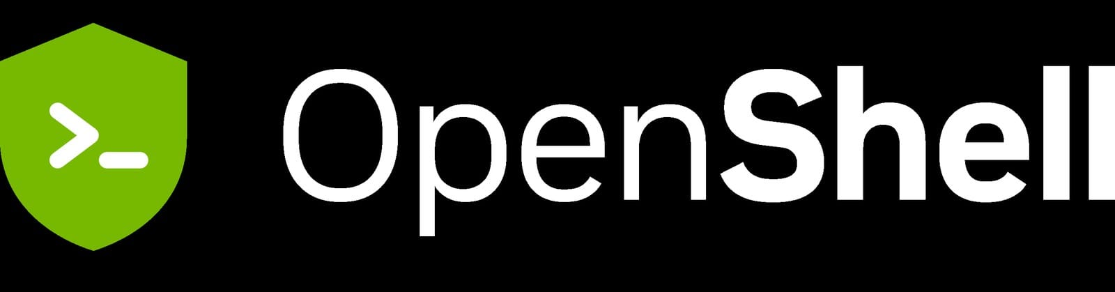 OpenShell 다크 배너